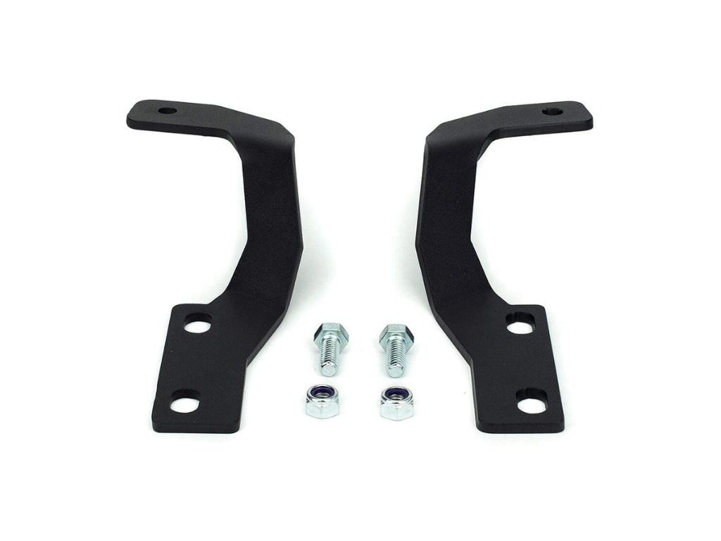 Cali Raised LED 10-21 Lexus GX 460 Low Profile LED Ditch Light Mounting Brackets - CR2345