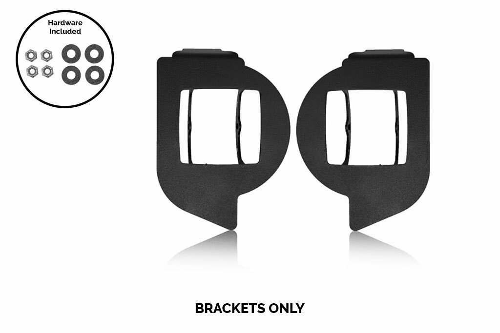 Cali Raised LED 14-21 4Runner LED Fog Light Pod Replacement Mounting Brackets - CR2354