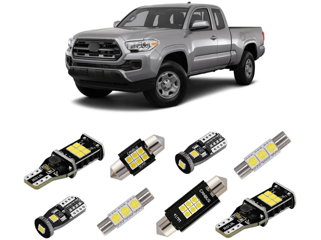 Cali Raised LED 16-21 Tacoma 9-Piece Interior LED Light Kit - CR2409