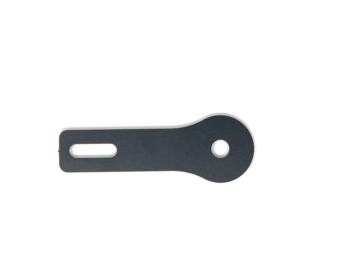 Cali Raised LED Ditch Light Bracket Extensions Black Semi Gloss Powdercoat - CR2418