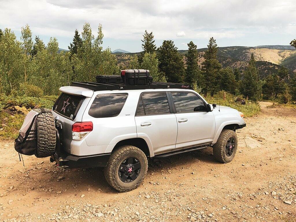 Cali Raised LED 10-21 4Runner Premium Roof Rack No Light Bar No Switch Cut Outs Only - CR2836