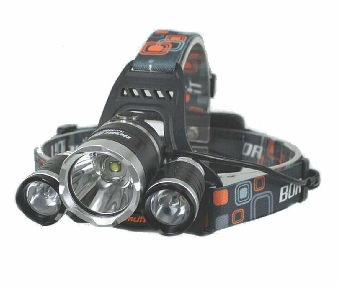 Cali Raised LED LED Headlamp 3,000 Lumen Rechargeable Multifunction - CR3633