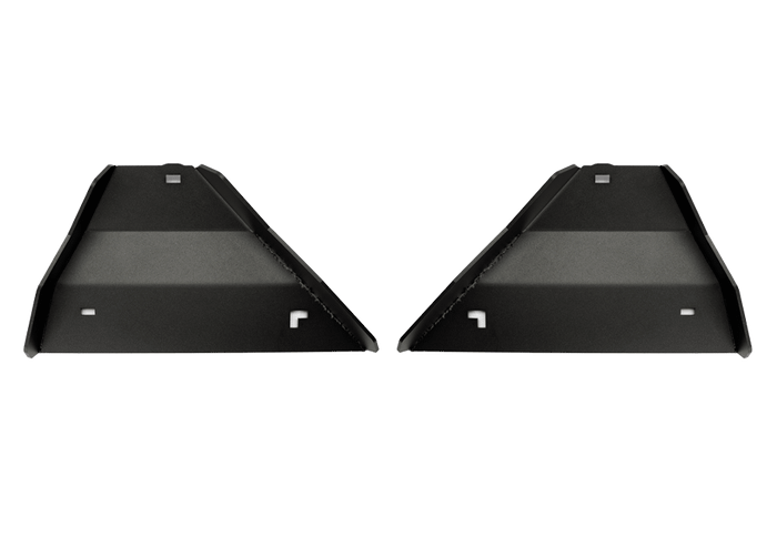 Cali Raised LED 2005-2022 Toyota Tacoma Lower Control Arm Skid Plate - Steel Powercoat Black - CR3680