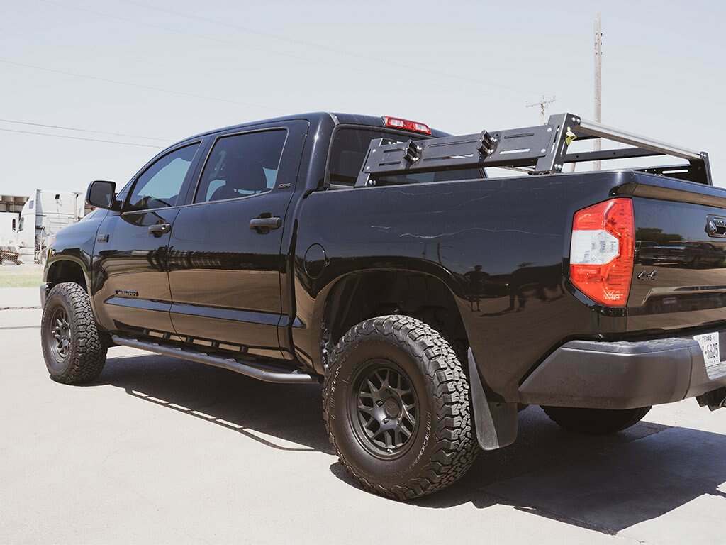 Cali Raised LED 14-21 Tundra Overland Bed Rack Long Bed Low Profile Rack - CR3711