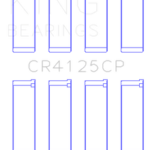 King Engine Bearings CONNECTING ROD BEARING SET For SUBARU EJ20/EJ22/EJ25 (INCL. TURBO) (SUBARU EJ20/EJ22/EJ25 (INCL. TURBO)) - CR4125CP0.25