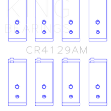 King Engine Bearings Connecting Rod Bearing Set For Toyota 18R,21R - CR4129AM