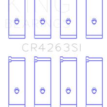 King Engine Bearings Connecting Rod Bearing Set For Toyota 1Zz-Fe 1.4L, 1.6L - CR4263SI