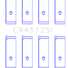 King Engine Bearings Connecting Rod Bearing Set For Honda D17A1/2 1.7L 16V - CR4512SI