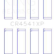 King Engine Bearings Connecting Rod Bearing Set For Honda F23A, F23Z, K20A3, 16V - CR4541XP