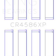 King Engine Bearings Connecting Rod Bearing Set For Mitsubishi 4B11T - CR4586XP