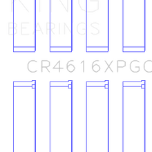 King Engine Bearings Connecting Rod Bearing Set For Subaru Fa20, Toyota 4U-Gse - CR4616XPGC