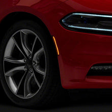 Raxiom Axial Series Led Side Marker Lights; Front And Rear; Smoked (2015-2023 Dodge Charger) - CR5949