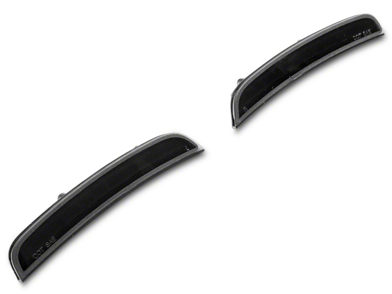 Raxiom Axial Series Led Side Marker Lights; Front And Rear; Smoked (2015-2023 Dodge Charger) - CR5949