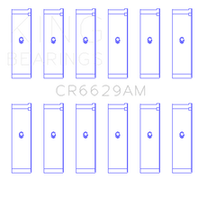 King Engine Bearings Connecting Rod Bearing Set For Mitsubishi 6G72 - CR6629AM0.75
