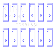King Engine Bearings CONNECTING ROD BEARING SET For SUZUKI H20A, H25A, H27A (SUZUKI H20A, H25A, H27A) - CR6816SI0.5