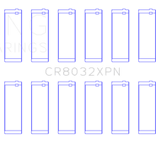 King Engine Bearings Connecting Rod Bearing Set For Chrysler 345, 370 16V - CR8032XPN