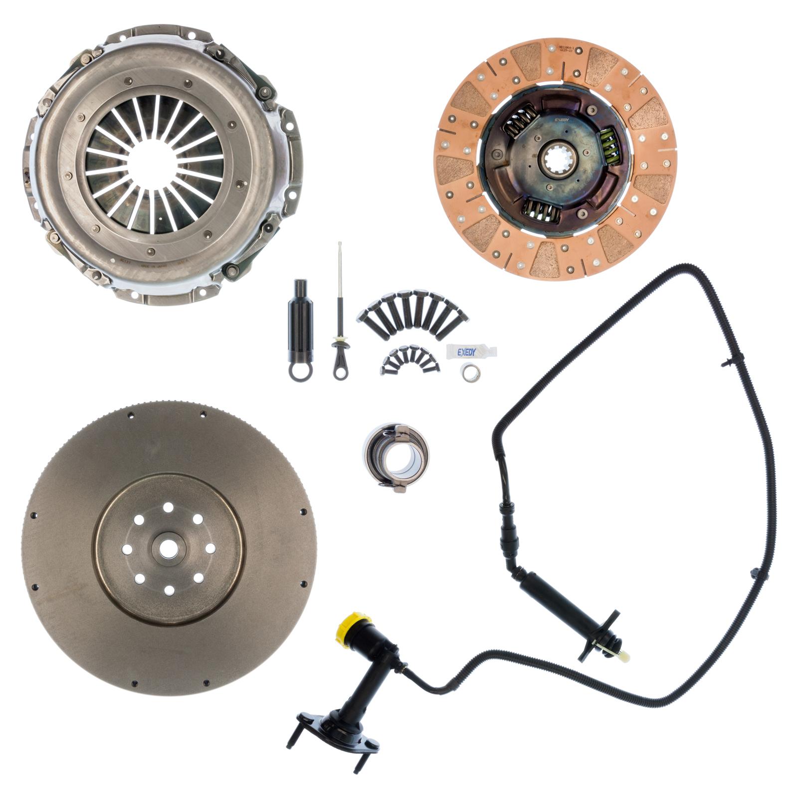 Exedy Racing EXEDY OEM Clutch Kit for HD Version for Incl FW and Cushion Button Disc for CHRYSLER (2005-2010 Ram 2500, Ram 3500) - CRK1005FWHD