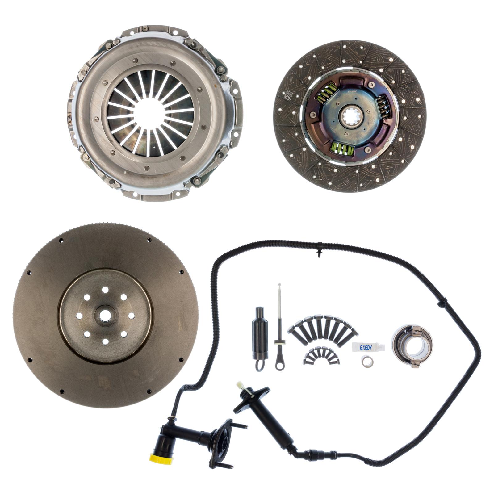Exedy Racing EXEDY OEM Clutch Kit for Incl Solid Flywheel for Incl Master/Slave Cyl for CHRYSLER (2005-2010 Ram 2500, Ram 3500) - CRK1005FW