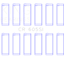 King Engine Bearings CONNECTING ROD BEARING SET For GM 2.8L, 3.4L V6 173CI, 207CI (GM 2.8L, 3.4L V6 173CI, 207CI) - CR 605SI1.0