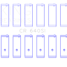 King Engine Bearings CONNECTING ROD BEARING SET For FORD 240CI 3.9L, 300CI 4.9L (FORD 240CI 3.9L, 300CI 4.9L) - CR 640SI 010