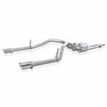 Stainless Works Under/Bumper Catback Dual Turbo S-Tube Mufflers Factory Connect - CT14CBUBY