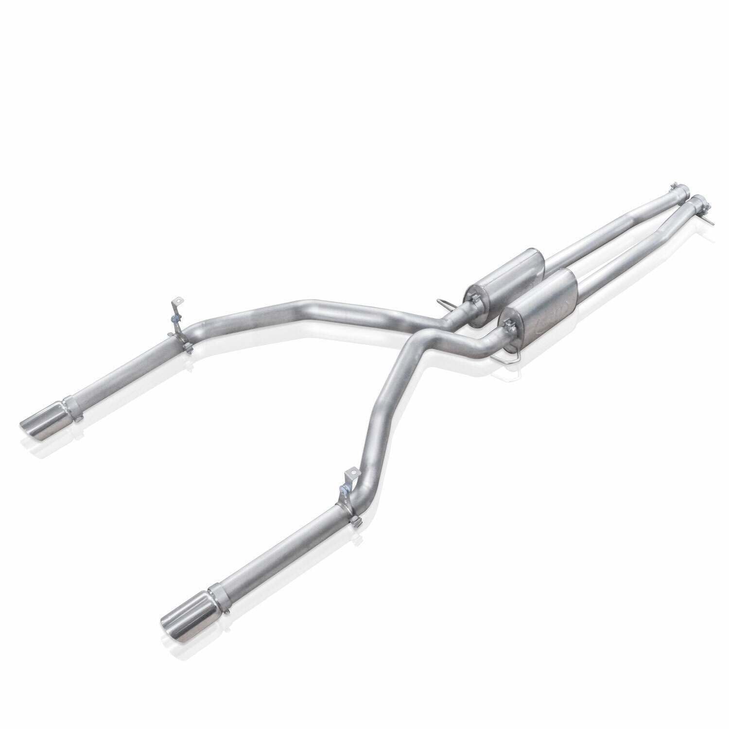 Stainless Works Under/Bumper Catback Chambered Mufflers Performance Connect - CT14CBUB