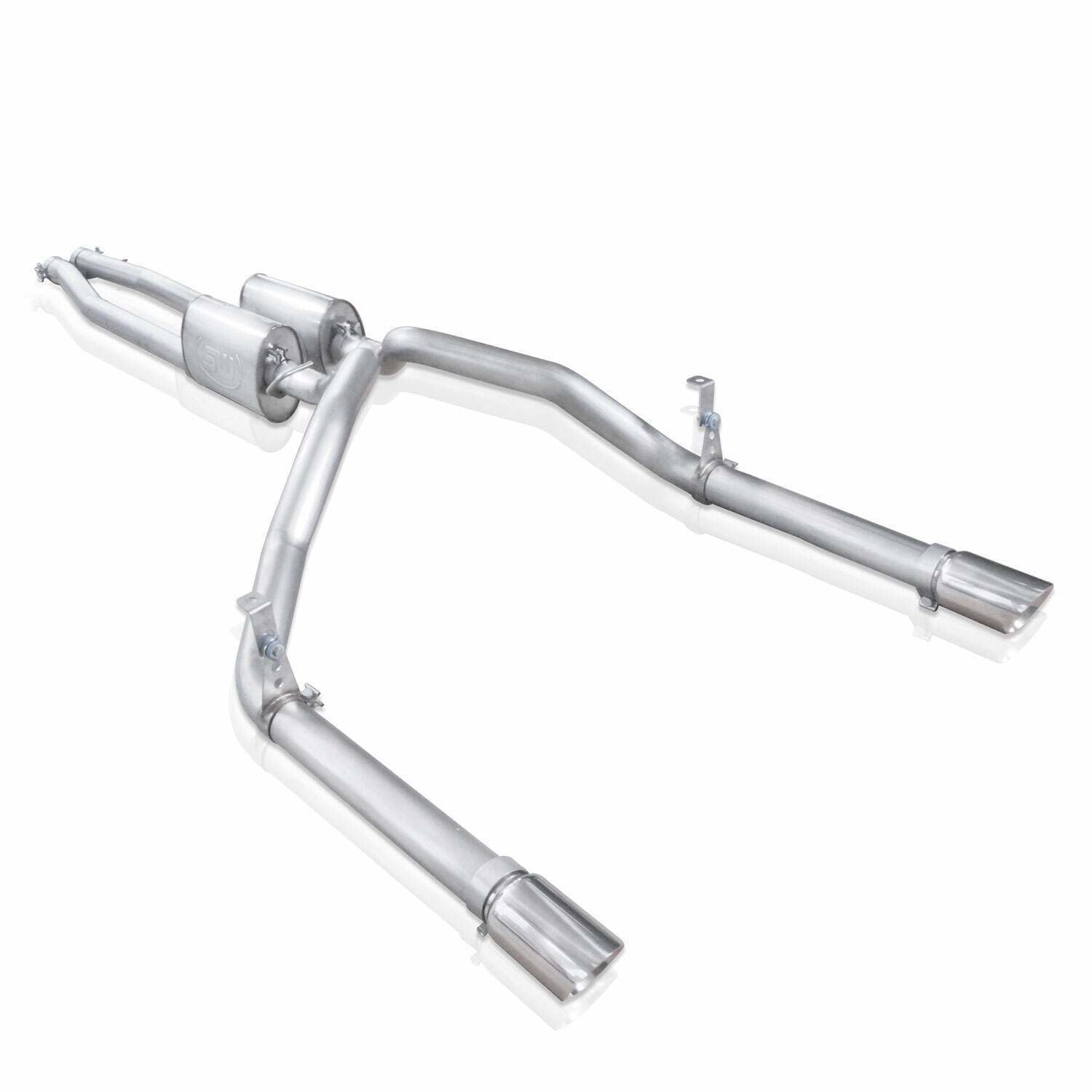 Stainless Works Under/Bumper Catback Chambered Mufflers Performance Connect - CT14CBUB