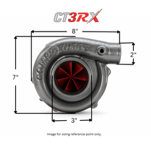 CT3RX-5862 TRIPLEX CERAMIC BALL BEARING OIL LUBRICATED TURBOCHARGER (875 HP)