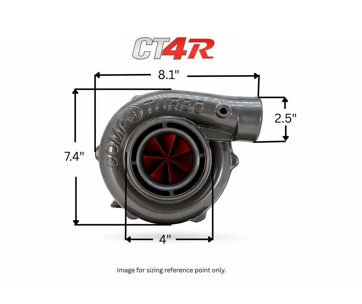 CT4R-6871 DYNAMIC 360° JOURNAL BEARING TURBOCHARGER (1100 HP)