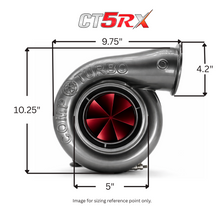 NEW CT5RX-9298 TRIPLEX CERAMIC BALL BEARING OIL-LESS WATER COOLED TURBOCHARGER (2200 HP)
