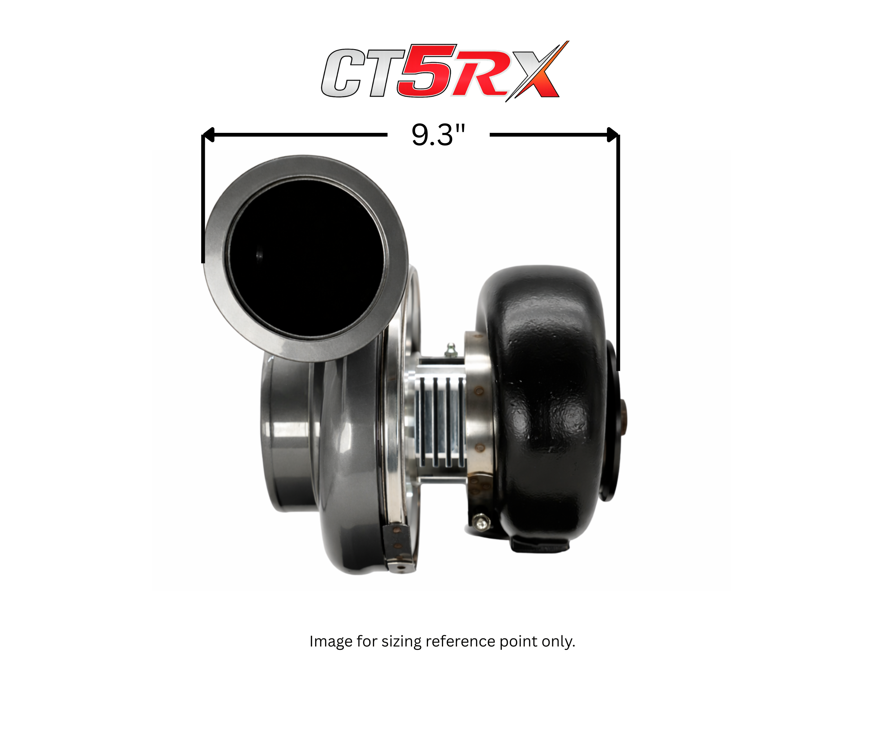 CT5RX-7485 TRIPLEX CERAMIC BALL BEARING OIL-LESS AIR COOLED TURBOCHARGER (1500 HP)