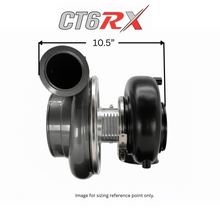 CT6RX-91106 TRIPLEX CERAMIC BALL BEARING OIL LUBRICATED TURBOCHARGER (2300 HP)