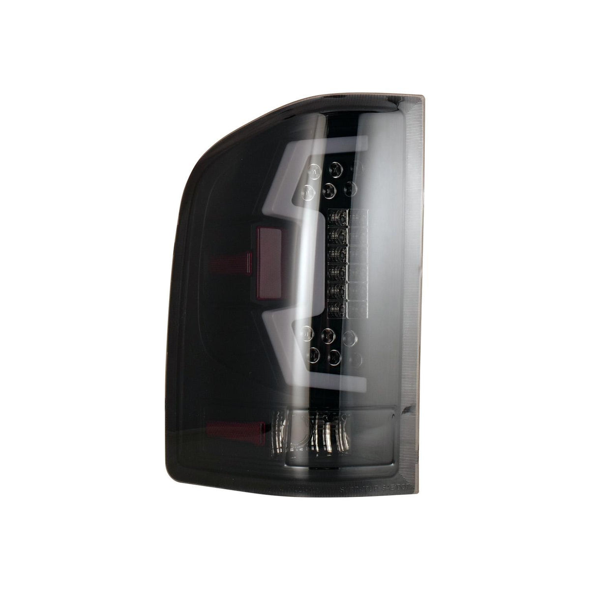 Winjet Led Sequential Tail Lights-Black Smoke (2007-2014 Chevrolet Fitment) - CTRNG0666-BS-SQ