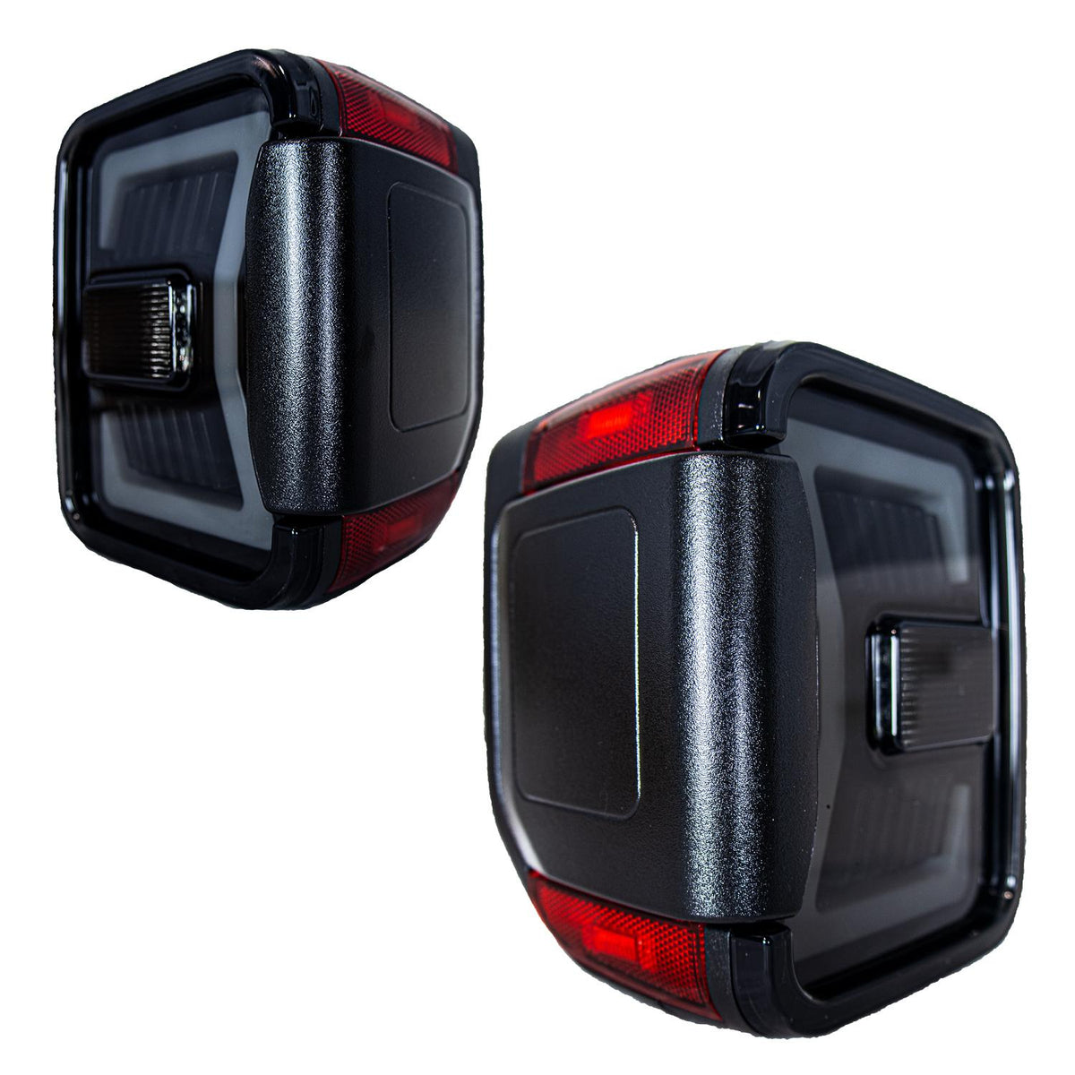 Winjet Led Sequential Tail Lights-Black Smoke (2020-2023 Gladiator) - CTRNG0668-BS-SQ