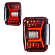 Winjet Led Sequential Tail Lights-Red (2020-2023 Gladiator) - CTRNG0669-BR-SQ