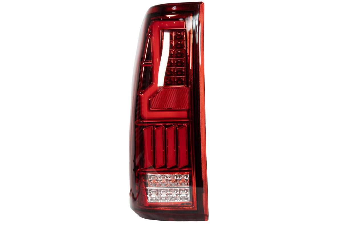 Winjet Led Tail Lights-Chrome / Red (1999-2007 Chevrolet Fitment) - CTRNG0697-CR