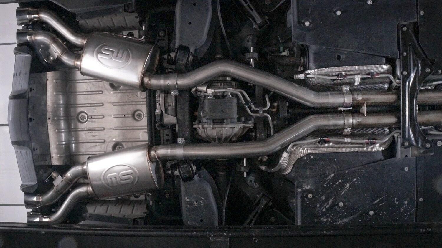 Stainless Works CTSV16CB 2016-2018 Cadillac CTS-V Sedan Exhaust - Factory Connect Catback