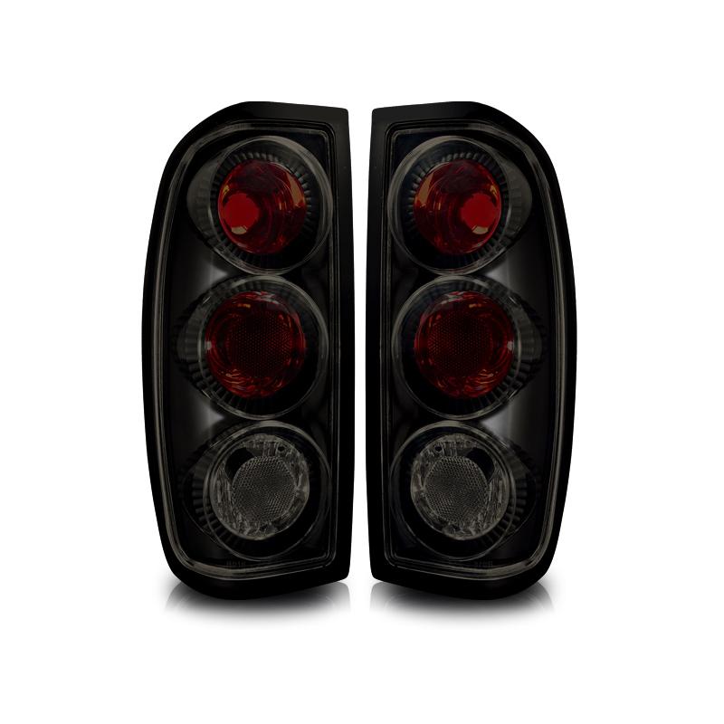 Winjet Altezza Tail Lights-Black / Smoke (1998-2004 Frontier) - CTWJ-0043-BS