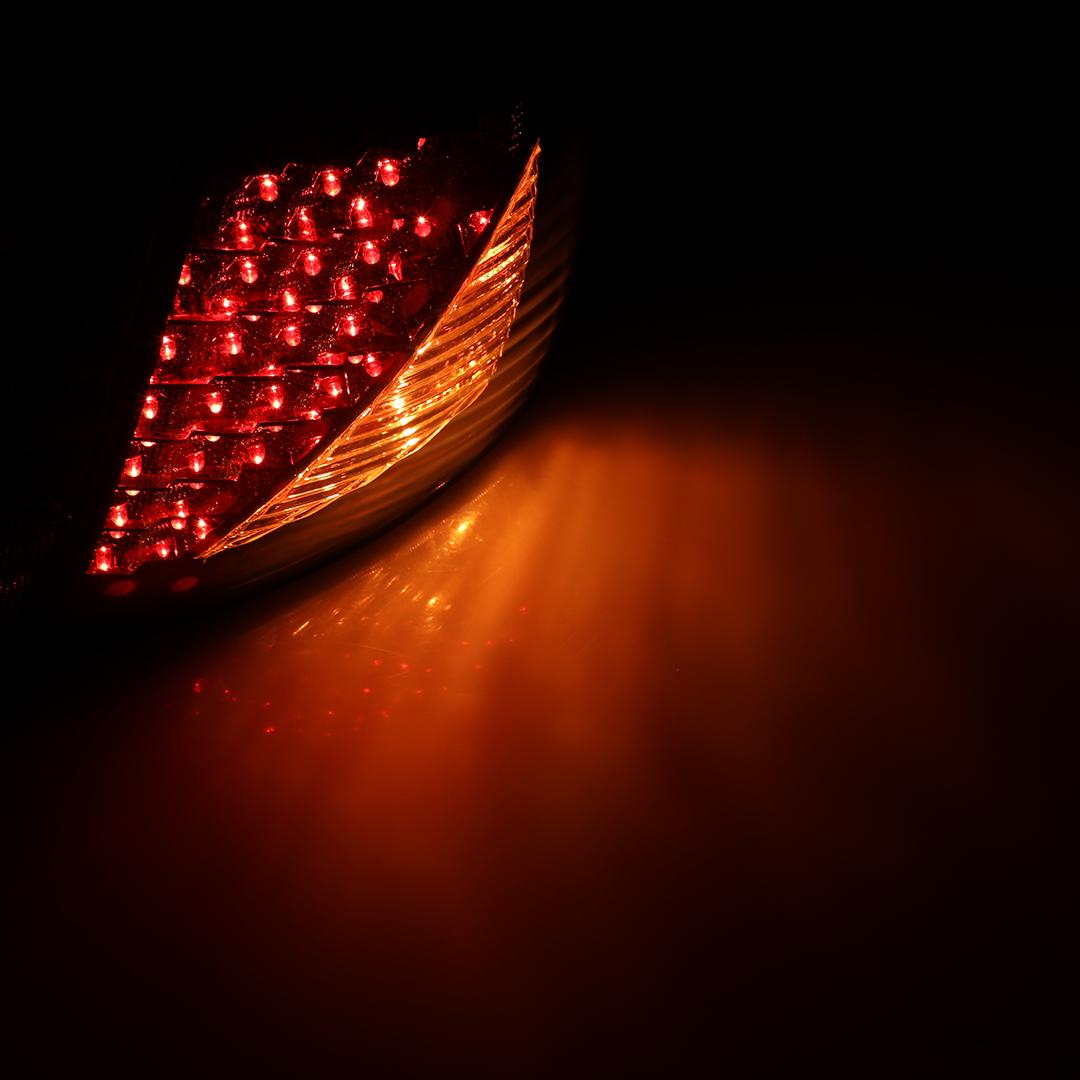 Winjet Led Tail Lights-Black / Smoke (2000-2003 Sentra) - CTWJ-0044-BS