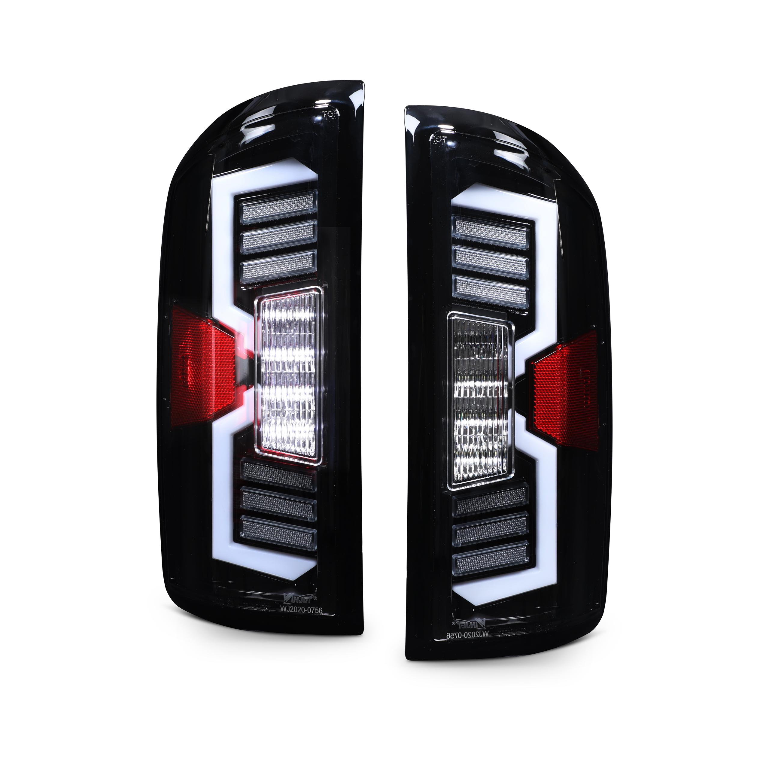 Winjet Led Tail Lights (2006-2009 Ram 1500, Ram 2500, Ram 3500) - CTWJ-0756-BS-SQ