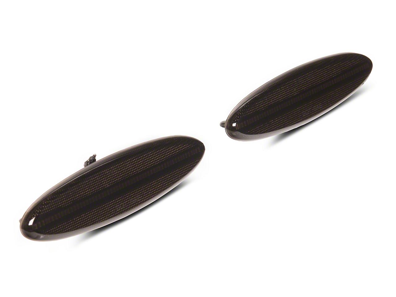 Raxiom Axial Series Led Rear Side Markers; Smoked (1997-2004 Corvette) - CV4596