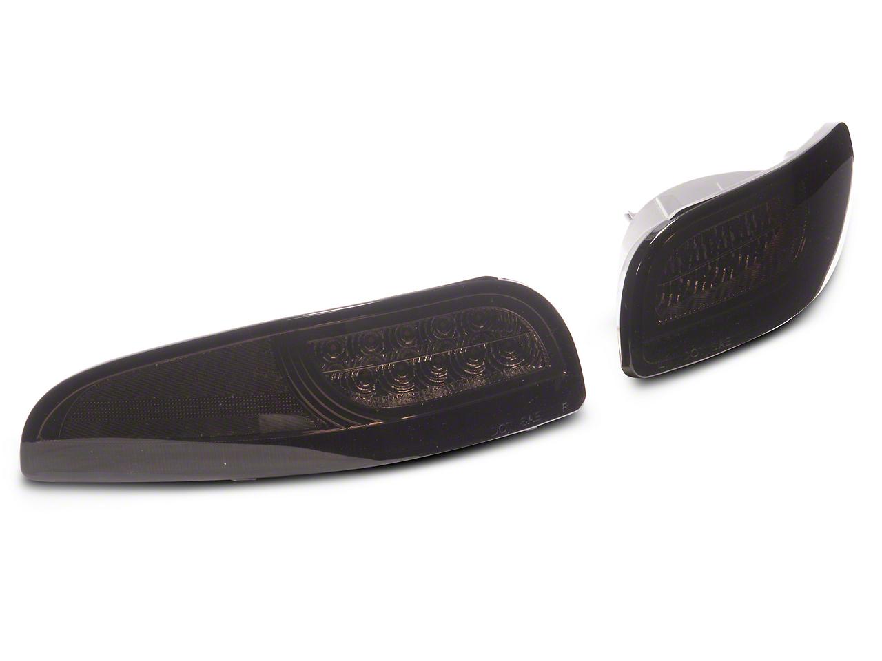 Raxiom Axial Series Led Sequential Turn Signals; Smoked (1997-2004 Corvette) - CV4598