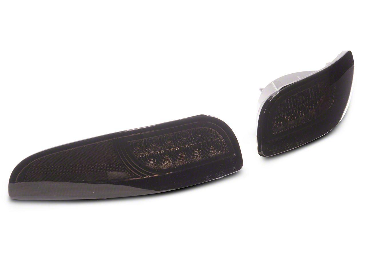 Raxiom Axial Series Led Sequential Turn Signals; Smoked (1997-2004 Corvette) - CV4598