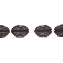 Raxiom Axial Series Led Tail Lights; Chrome Housing; Smoked Lens (1997-2004 Corvette) - CV4612