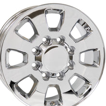 OE Wheels 18" Replica CV75A fits GMC Sierra 18x8 Chrome - CV75A-18080-8650-12C