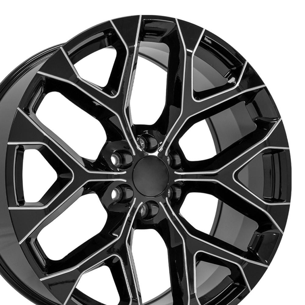 4PLAY Aluminum Wheel - CV98B-24100-6550-24BM