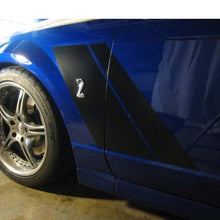 Anchor Room Side Hash Marks (1999-2004 Mustang) - Silver - 99FM_SH_S