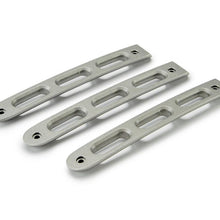 DV8 Offroad Silver Slot Door Handle Insert; 3-Pieces (2007-2018 Wrangler JK, Wrangler) - D-JP-190026-AL-3