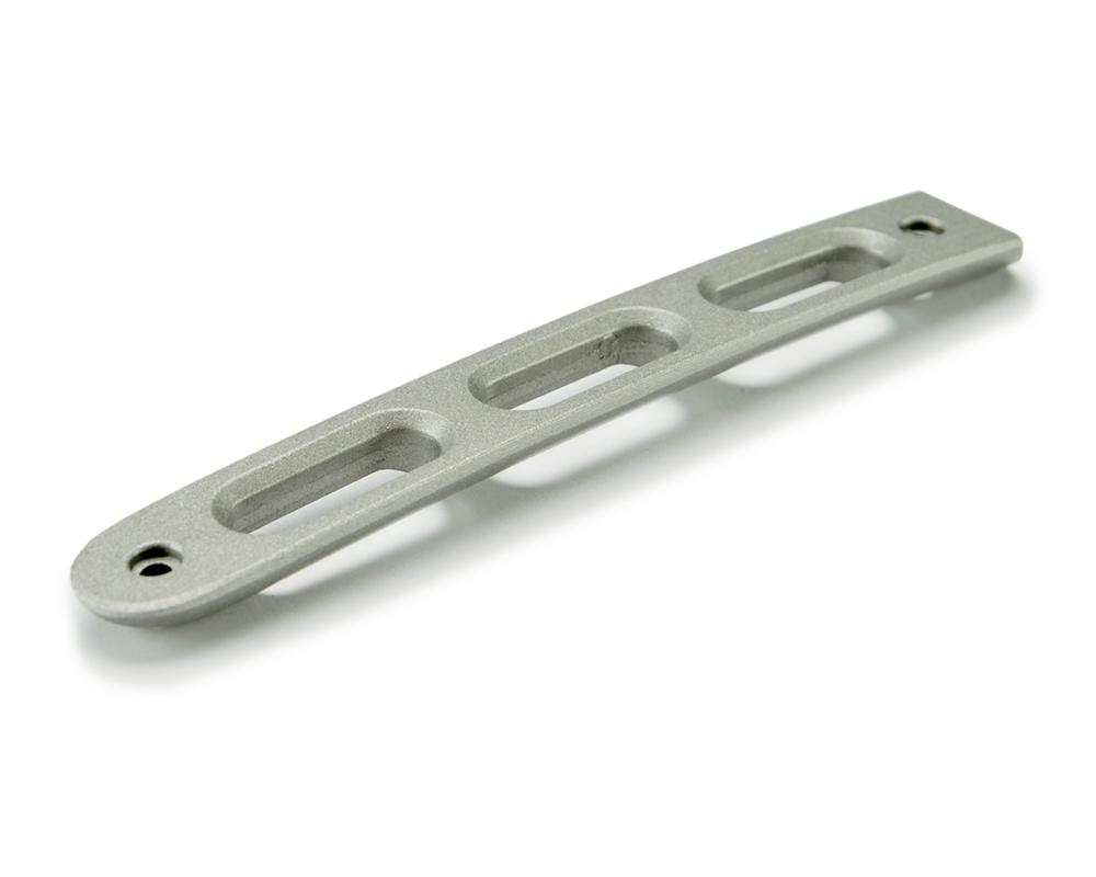 DV8 Offroad Silver Slot Door Handle Insert; 3-Pieces (2007-2018 Wrangler JK, Wrangler) - D-JP-190026-AL-3