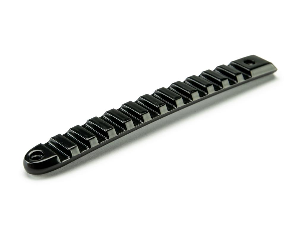 DV8 Offroad Black Rail Door Handle Insert; 3-Pieces (2007-2018 Wrangler JK, Wrangler) - D-JP-190028-BK-3